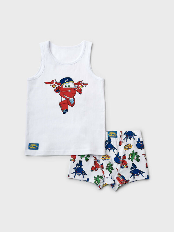 Комплект трикотажный для мальчиков: майка, трусы