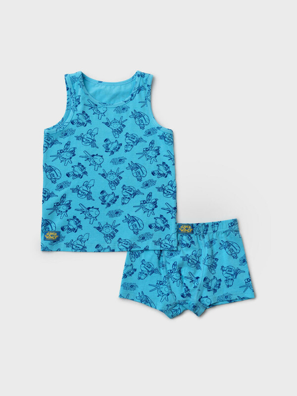 Комплект трикотажный для мальчиков: майка, трусы