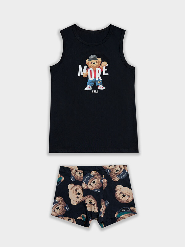 КОМПЛЕКТ ДЛЯ МАЛЬЧИКОВ (МАЙКА, ТРУСЫ) 443002