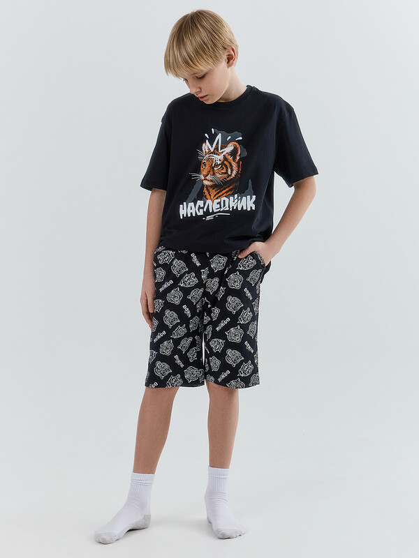 КОМПЛЕКТ ДЛЯ МАЛЬЧИКОВ (ДЖЕМПЕР, ШОРТЫ) 563327