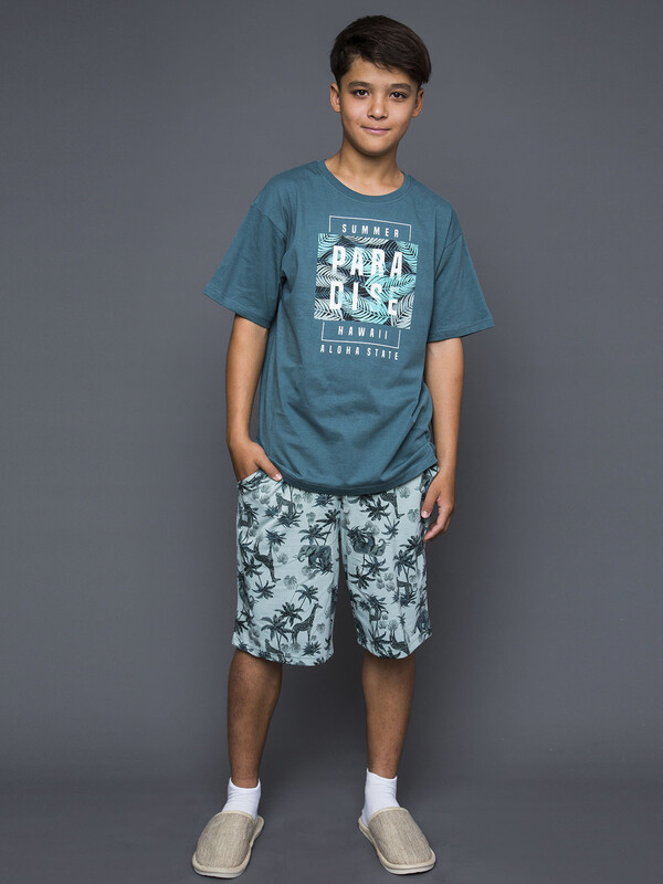 Комплект для мальчика (футболка и шорты)