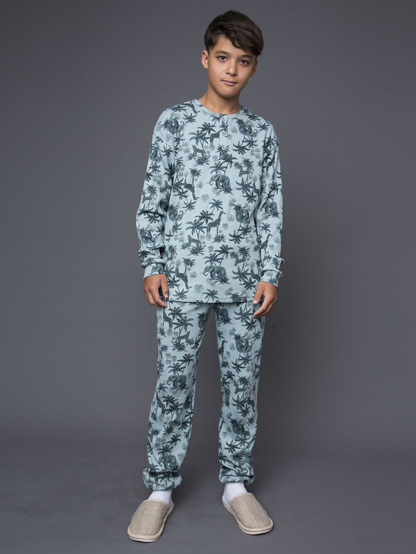 Комплект для мальчика (футболка с длинным рукавом и брюки)