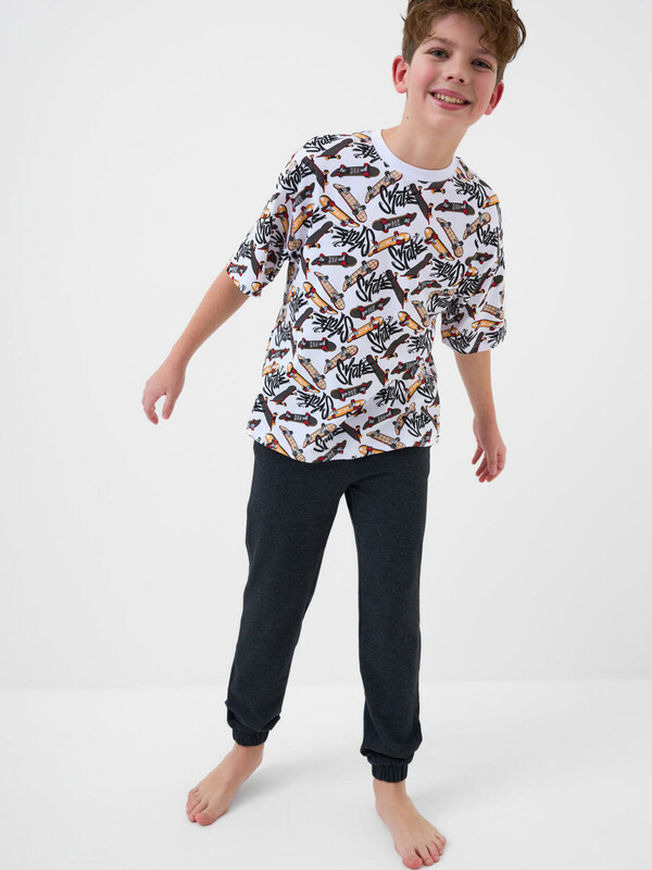 Пижама трикотажная для мальчиков