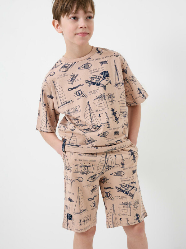 Пижама трикотажная для мальчиков