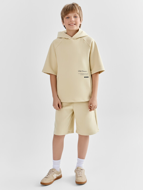 КОМПЛЕКТ ДЛЯ МАЛЬЧИКОВ (ХУДИ, ШОРТЫ) 393348