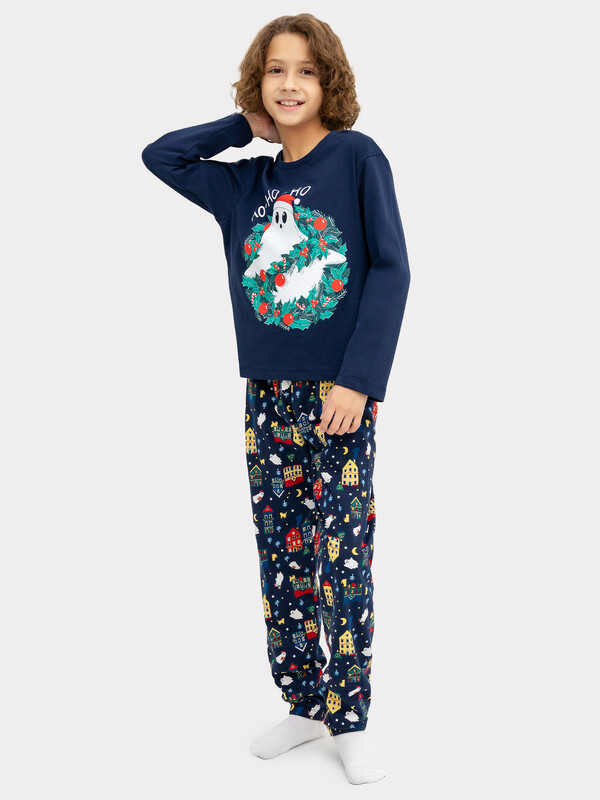 КОМПЛЕКТ ДЛЯ МАЛЬЧИКОВ (ДЖЕМПЕР, БРЮКИ) 563323