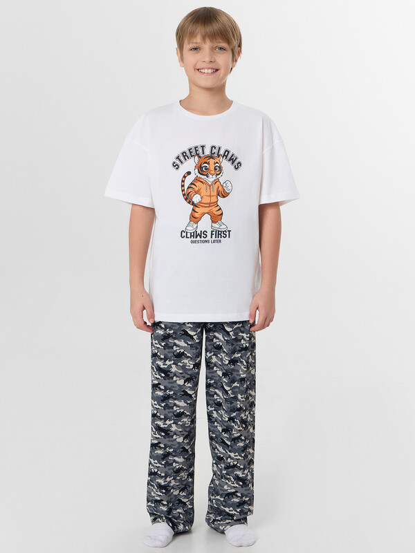 КОМПЛЕКТ ДЛЯ МАЛЬЧИКОВ (ДЖЕМПЕР, БРЮКИ) 563337