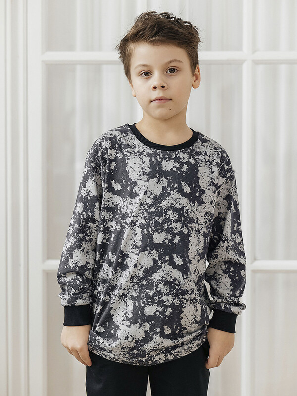 Комплект для мальчика футболка с длинным рукавом брюки