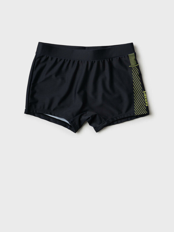 Плавки-шорты трикотажные для мальчиков, короткие