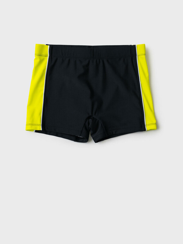 Плавки-шорты трикотажные для мальчиков, средней длины