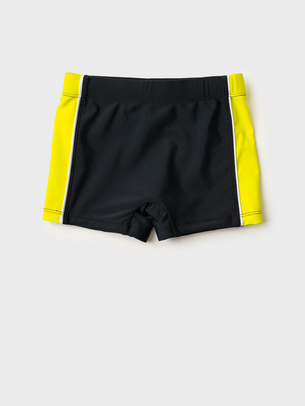 Плавки-шорты трикотажные для мальчиков, средней длины