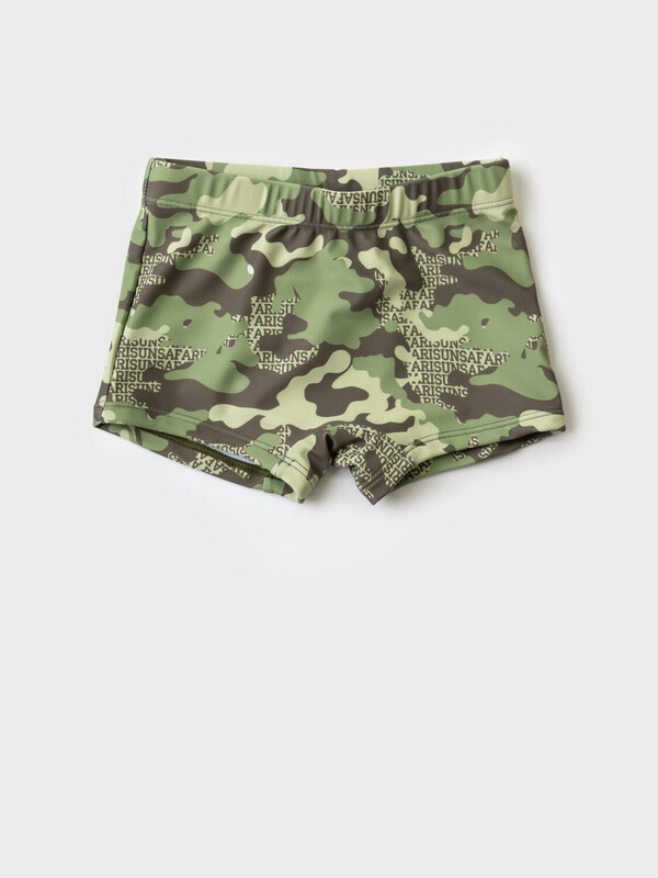 Плавки-шорты трикотажные для мальчиков, короткие