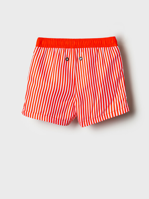 Шорты текстильные плавательные для мальчиков, средней длины