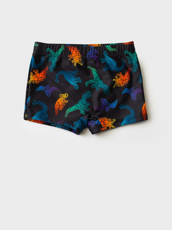 Плавки-шорты трикотажные для мальчиков, короткие