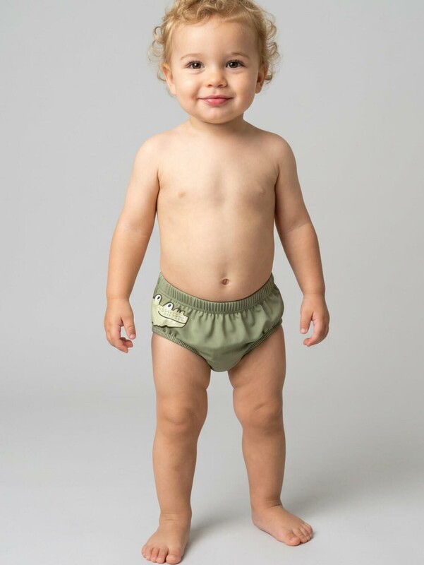 Плавки детские трикотажные на памперс для мальчиков