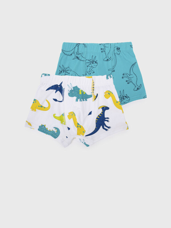 Трусы трикотажные для мальчиков - боксеры, 2 шт в комплекте