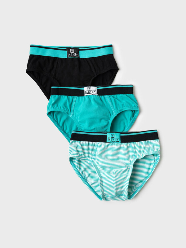 Трусы трикотажные для мальчиков - брифы, 3 шт в комплекте