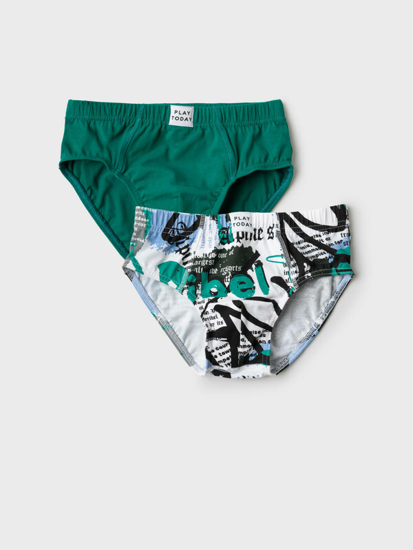 Трусы трикотажные для мальчиков - брифы, 2 шт в комплекте