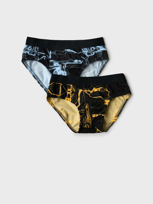Трусы трикотажные для мальчиков - брифы, 2 шт в комплекте
