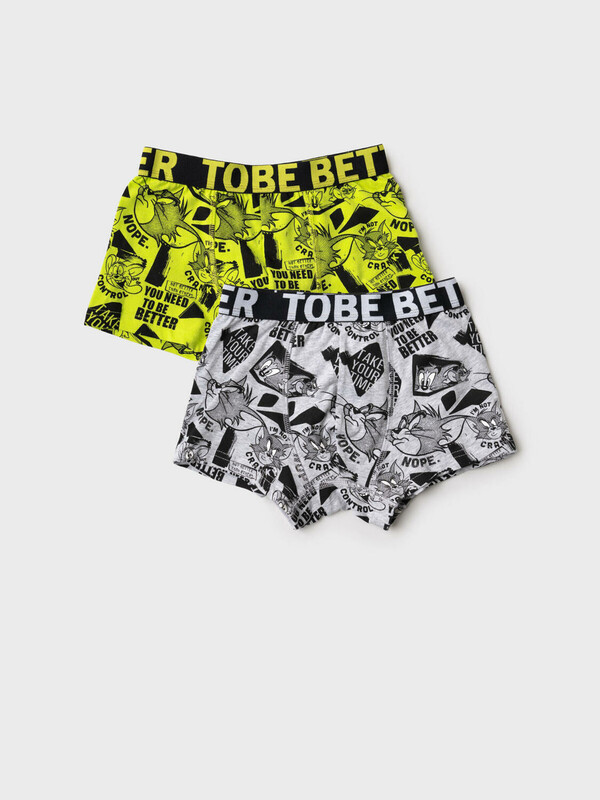 Трусы трикотажные для мальчиков - боксеры, 2 шт в комплекте