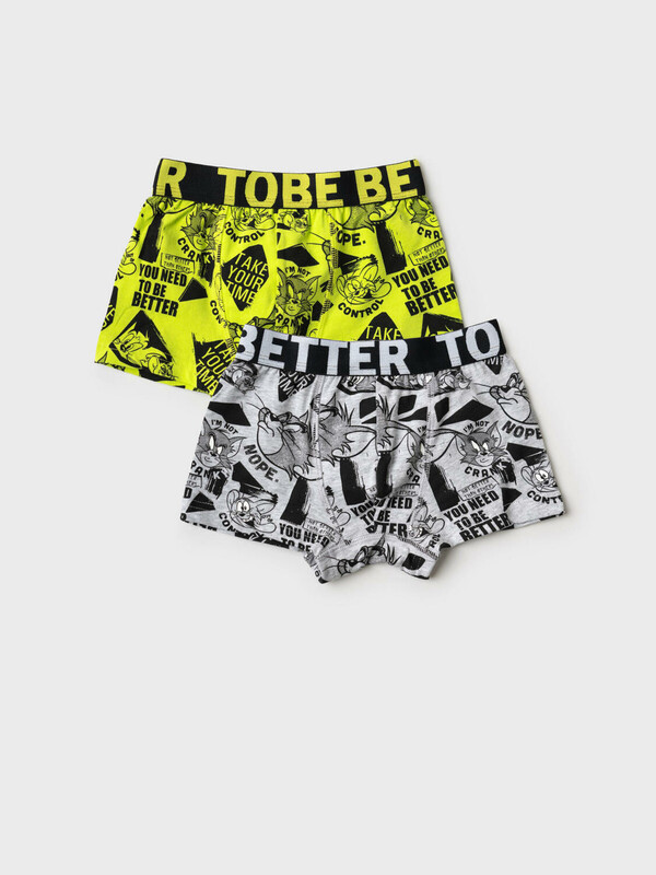 Трусы трикотажные для мальчиков - боксеры, 2 шт в комплекте