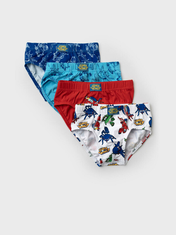 Трусы трикотажные для мальчиков - брифы, 4 шт в комплекте