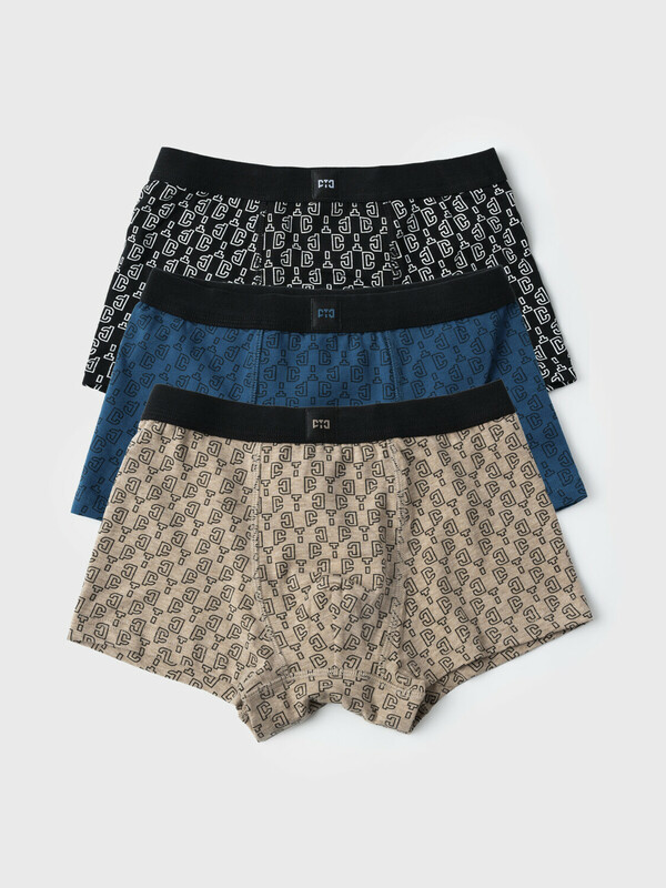 Трусы трикотажные для мальчиков - боксеры, 3 шт в комплекте