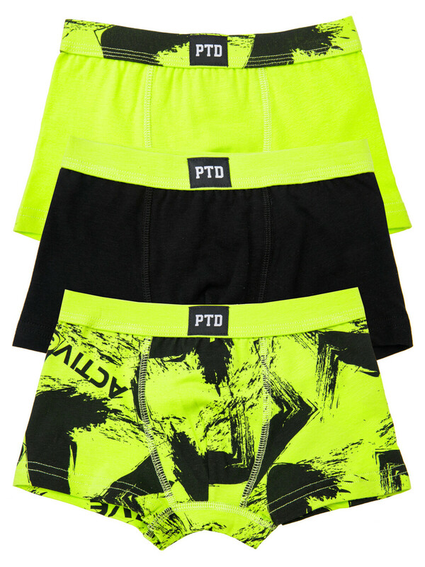 Трусы трикотажные для мальчиков - боксеры, 3 шт в комплекте