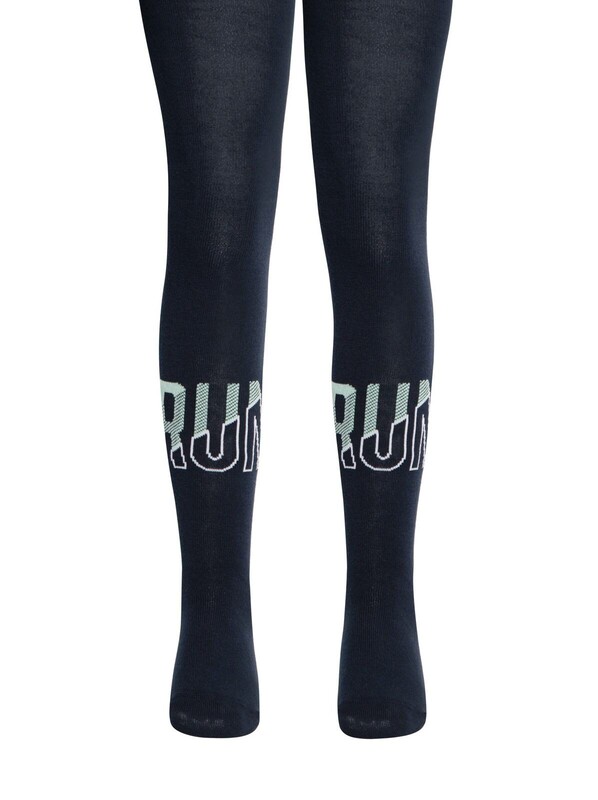 Колготки детские CONTE-KIDS Хлопковые колготки TIP-TOP с рисунком «Run»