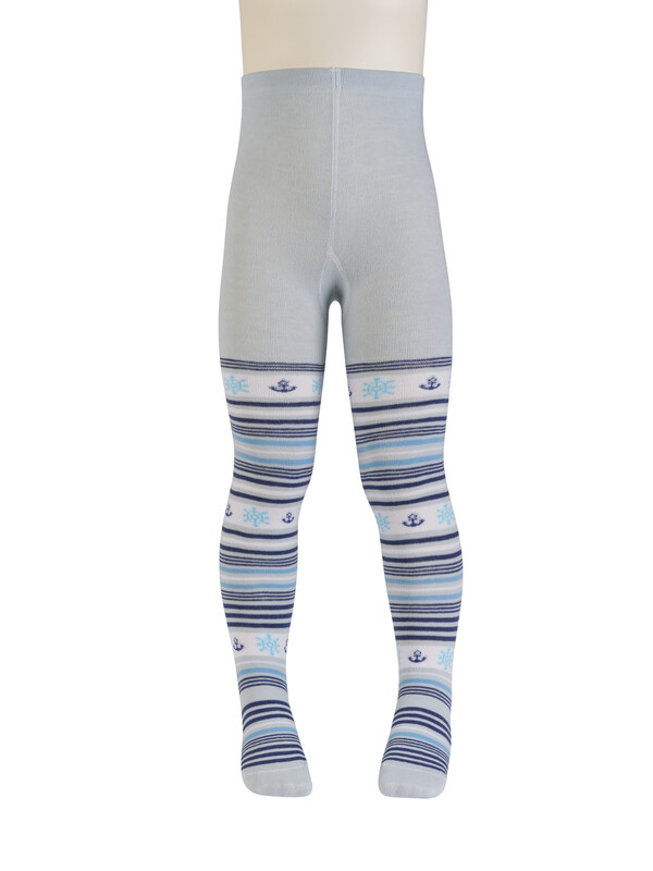 Колготки Колготки OMSA kids Collant 13P65-2 с рисунком (штурвал-полоски)