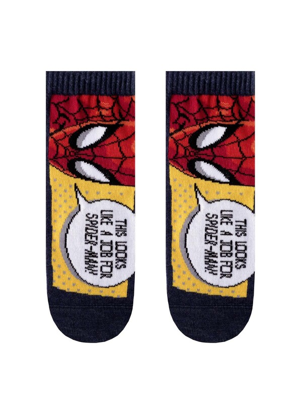 Носки детские Conte-Kids Короткие носки с рисунками Человек-паук ©MARVEL