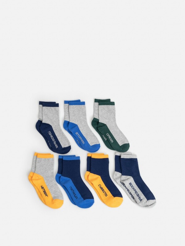Носки детские в наборе из 7 пар Penino