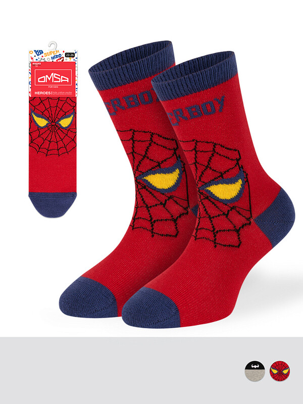 Носки Носки OMSA kids   Calzino 23Р61 (Spiderboy, Batboy)