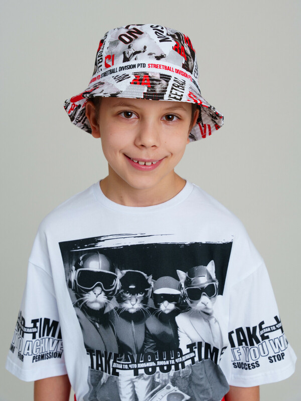 Панама текстильная для мальчиков