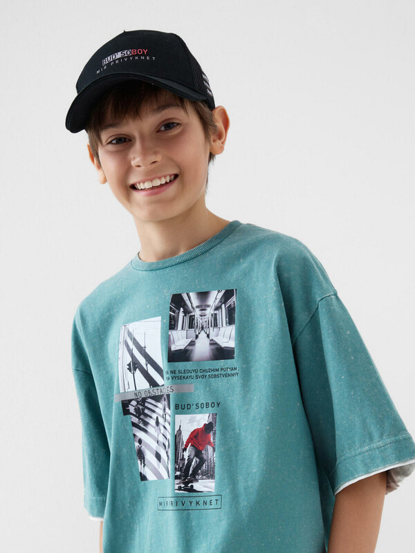 Кепка текстильная для мальчиков