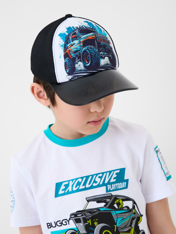 Кепка текстильная для мальчиков