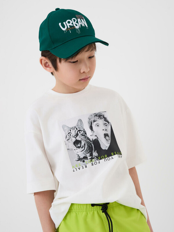 Кепка текстильная для мальчиков