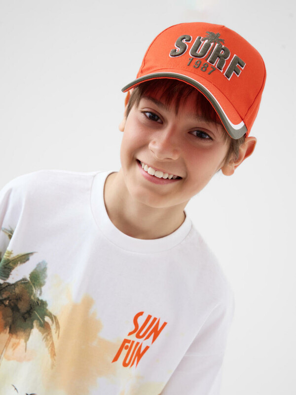 Кепка текстильная для мальчиков