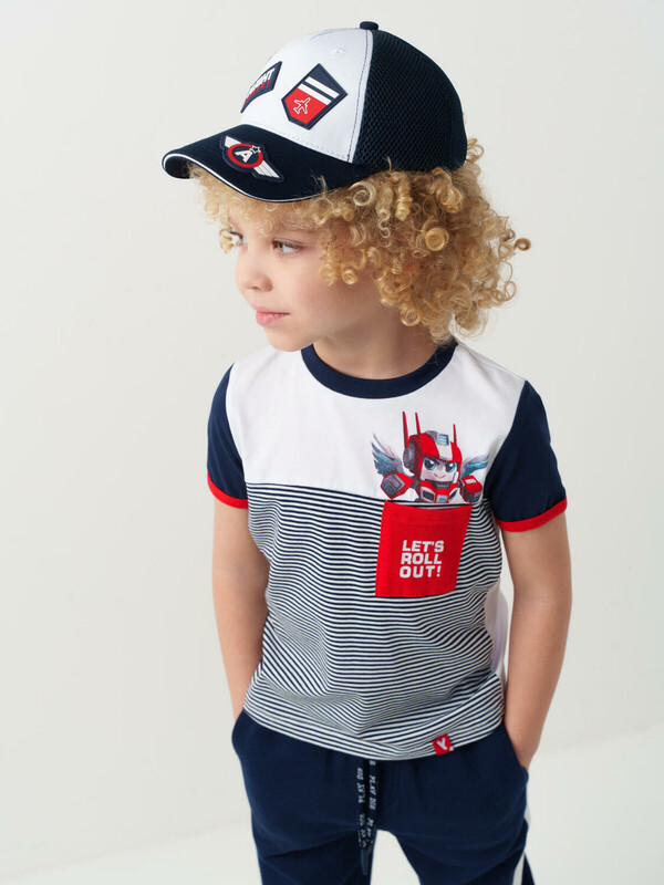 Кепка текстильная для мальчиков