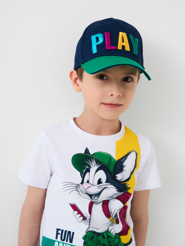 Кепка текстильная для мальчиков