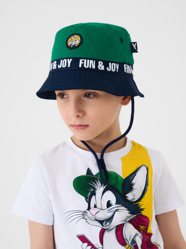 Панама текстильная для мальчиков