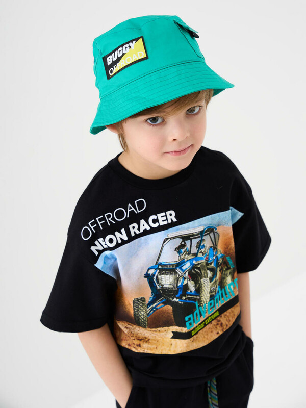 Панама текстильная для мальчиков