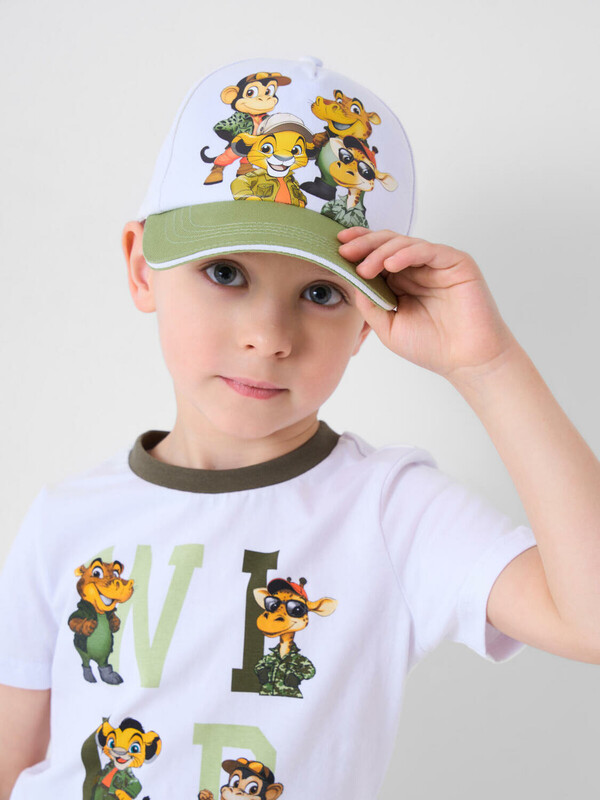Кепка текстильная для мальчиков