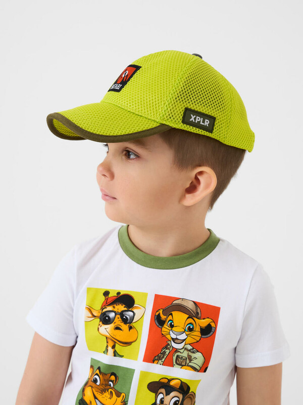 Кепка текстильная для мальчиков