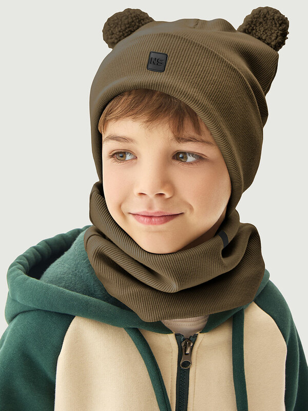 Комплект шапка и снуд 12л22726