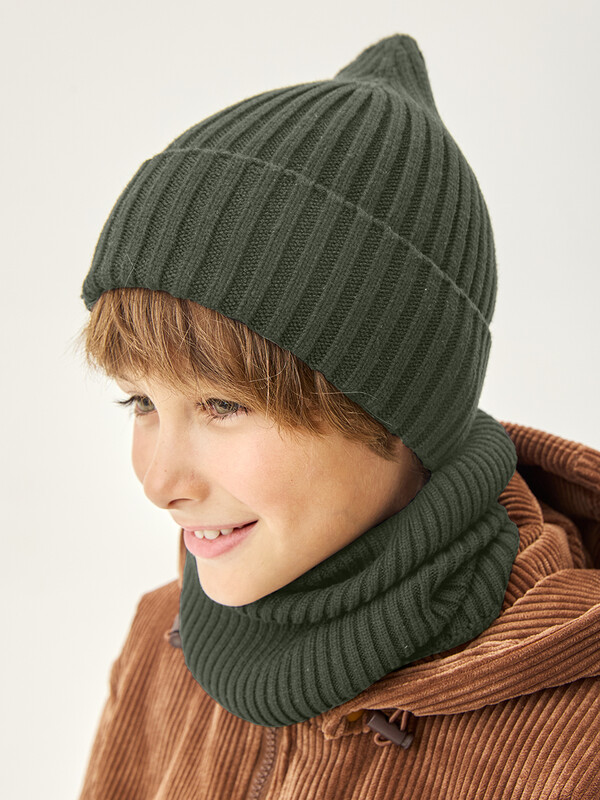 Комплект шапка и снуд 12м21526