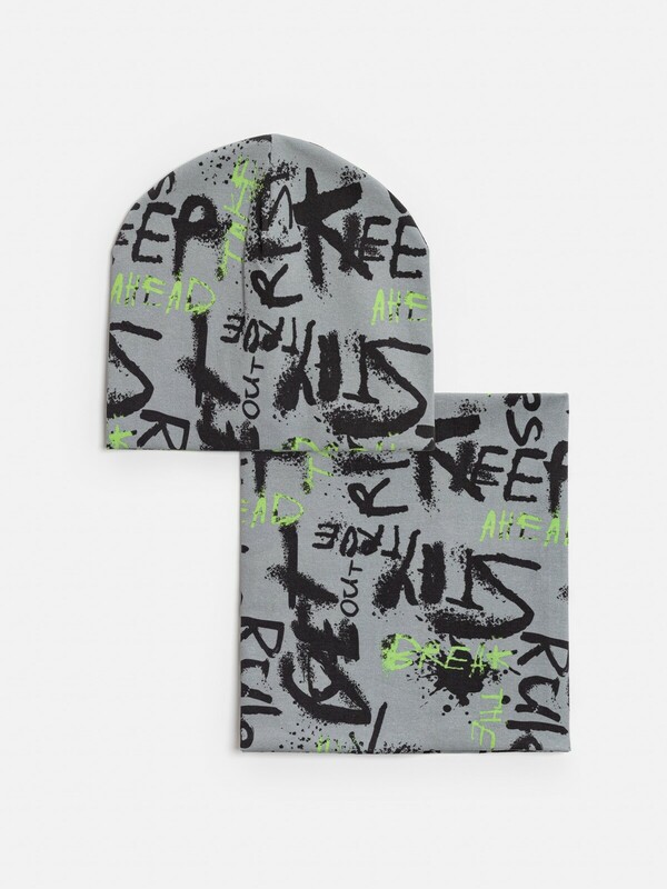 Набор детский (шапка и шарф) Lampas