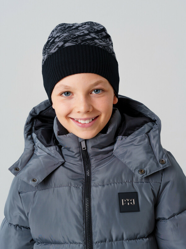 Шапка трикотажная для мальчиков