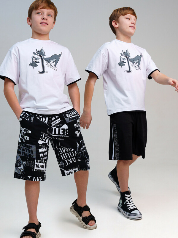Шорты трикотажные для мальчиков, 2 шт в комплекте