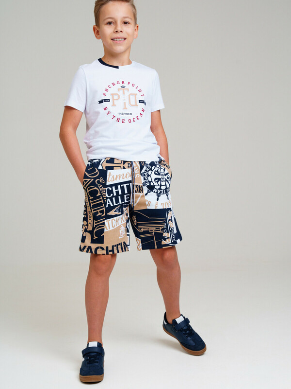 Шорты трикотажные для мальчиков, 2 шт в комплекте